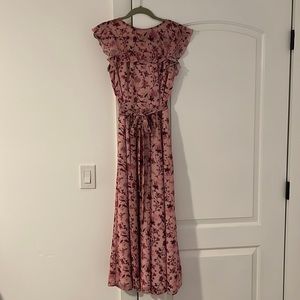 COPY - COPY - Pink Ruffled Garden Dress